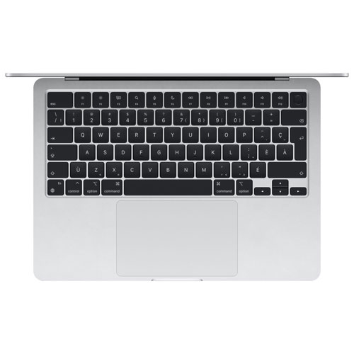 Refurbished - Apple MacBook Air 13" w/ Touch ID (2024) - Silver (Apple M3 Chip / 256GB SSD / 8GB RAM) - French