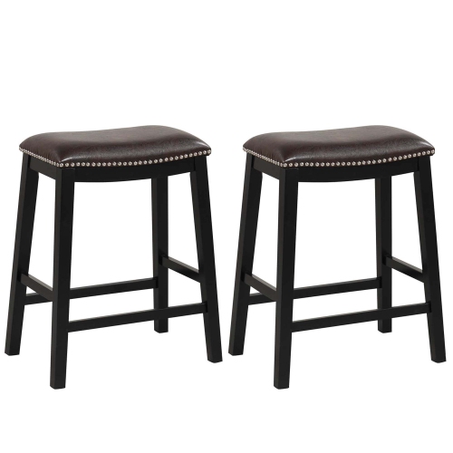 Saddle bar stools set of 2 sales