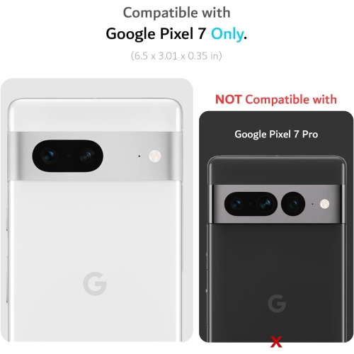 Étui double couche Merge de TUDIA pour Pixel 7 de Google - Noir mat