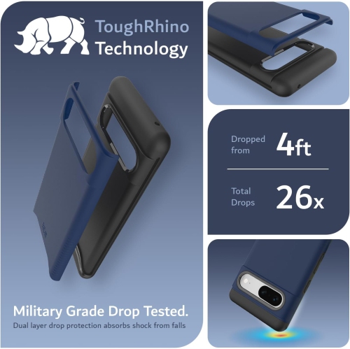 TUDIA Merge Google Pixel 7 Case Dual Layer - Indigo Blue