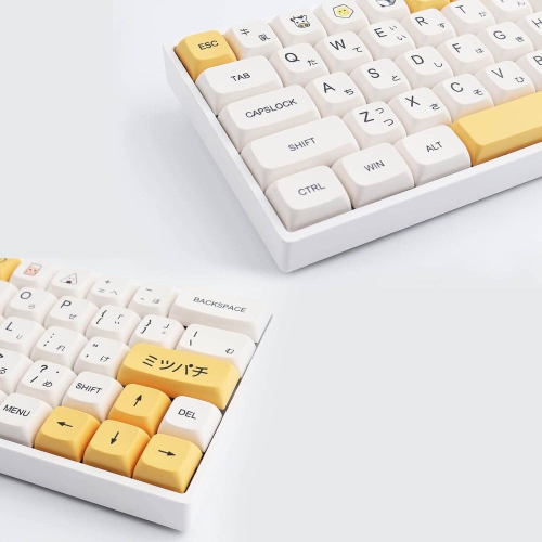 PBT Keycaps 137 Keys Dye-Sublimation Keycaps XDA Profile Japanese Keycaps for Cherry Gateron MX Switches Mechanical Keyboards