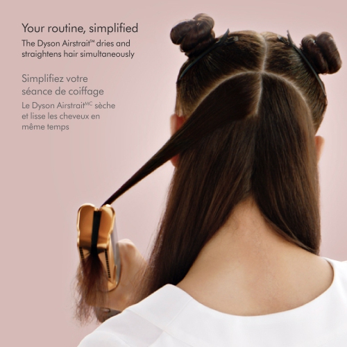Image 6 of 8.. Refurbished Dyson Official Outlet - Dyson Airstrait Hair Straightener, Nickel/Copper