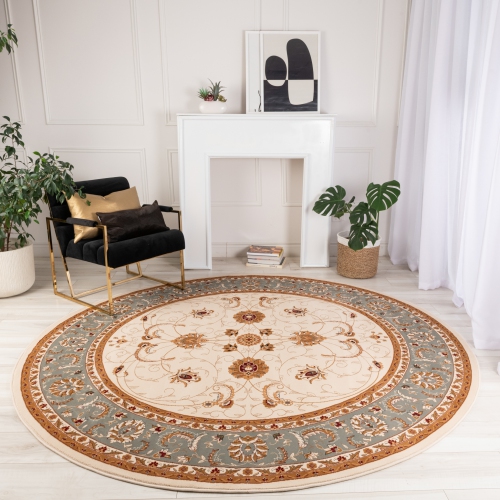 RUG BRANCH  Yasmin Traditional Persian Medallion Indoor Area Rug