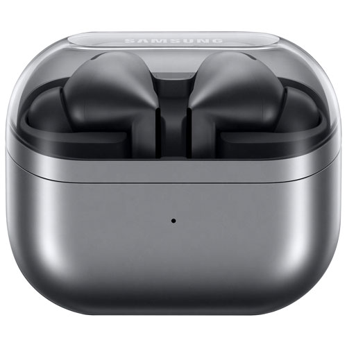 Écouteurs boutons 100 % sans fil à suppression du bruit Galaxy Buds3 Pro de Samsung - Argenté