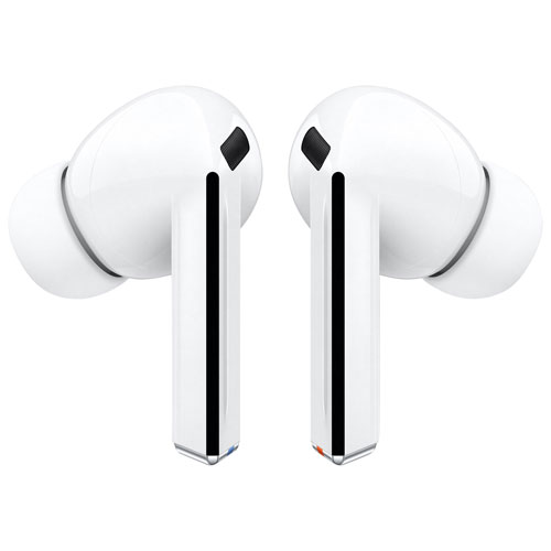 Samsung Galaxy Buds3 Pro In Ear Noise Cancelling True Wireless Earbuds White Best Buy Canada