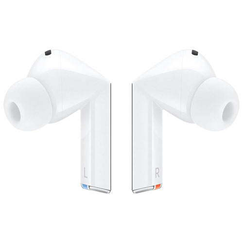 Écouteurs boutons 100 % sans fil à suppression du bruit Galaxy Buds3 Pro de Samsung - Blanc