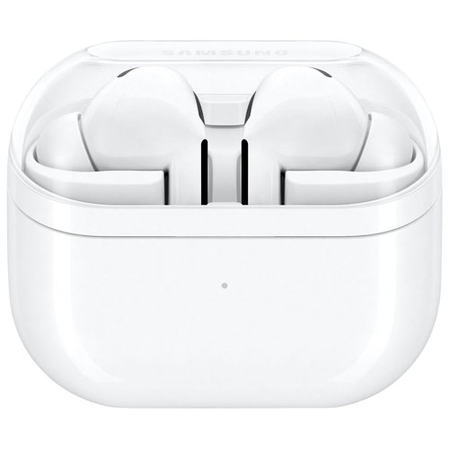 Écouteurs boutons 100 % sans fil à suppression du bruit Galaxy Buds3 Pro de Samsung - Blanc