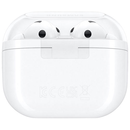 Écouteurs boutons 100 % sans fil à suppression du bruit Galaxy Buds3 Pro de Samsung - Blanc