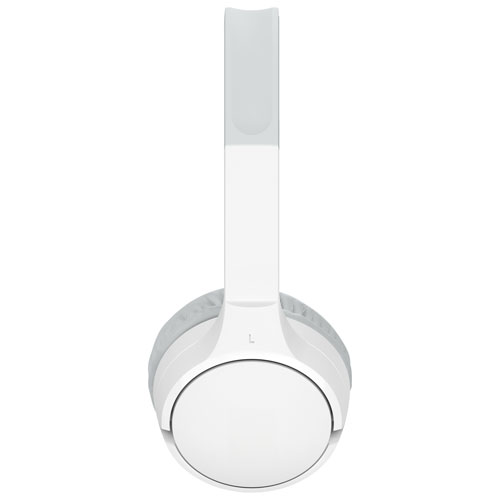 Casque d'écoute Bluetooth SoundForm Mini Kids de Belkin - Blanc