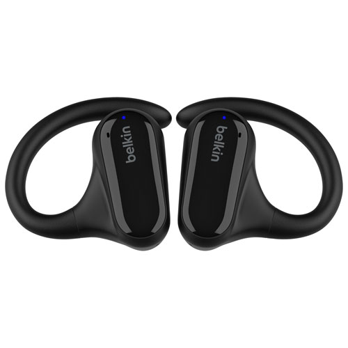 Écouteurs boutons 100 % sans fil ouverts SoundForm ClearFit de Belkin - Noir