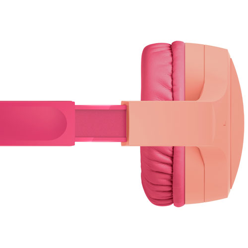 Casque d'écoute Bluetooth SoundForm Mini Kids de Belkin - Rose