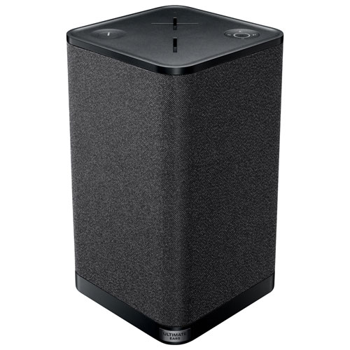 Image 1 de 15.. Haut-parleur de fête sans fil Bluetooth résistant aux éclaboussures HYPERBOOM d'Ultimate Ears avec port USB-C - Noir