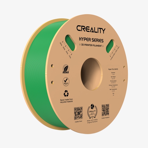 Filament d'impression PLA vert 1&nbsp;kg 3D mm série Hyper de Creality