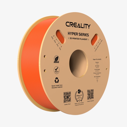 Filament d'impression PLA orange 1&nbsp;kg 3D mm série Hyper de Creality