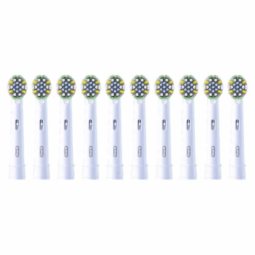 Brosse à dents électrique FlossAction d'Oral B, recharge de tête de brosse, paq./10