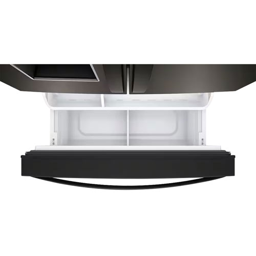 Whirlpool 36" 23.8 Cu. Ft. French Door Refrigerator with Water & Ice Dispenser - Black Stainless Steel