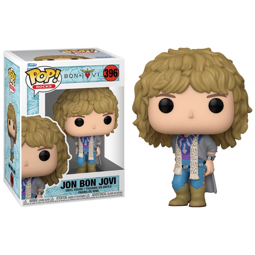 Funko Pop! Rocks Bon Jovi Vinyl Figure Jon Bon Jovi #396