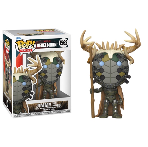 Funko Pop! Movies Rebel Moon Vinyl Figure Jimmy with Antlers #1562