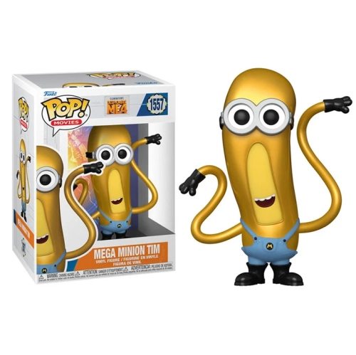 FUNKO  Pop Movies Despicable Me 4 Vinyl Figure Mega Minion Tim #1557