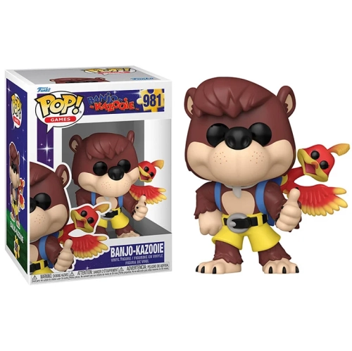 FUNKO  Pop Games Banjo-Kazooie Vinyl Figure Banjo & Kazooie #981