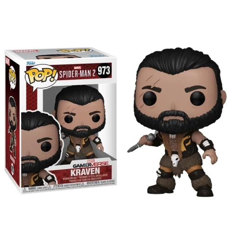 FUNKO  Pop Games Spider-Man 2 Vinyl Bobble-Head Kraven #973