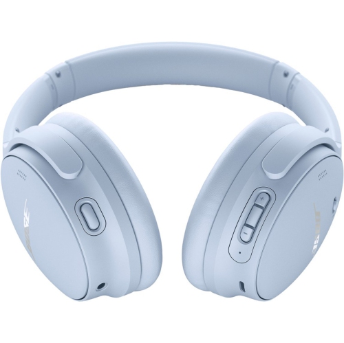 Boîte ouverte - Casque d'écoute sans fil à suppression du bruit QuietComfort de Bose - Bleu pierre de lune