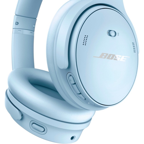 Boîte ouverte - Casque d'écoute sans fil à suppression du bruit QuietComfort de Bose - Bleu pierre de lune
