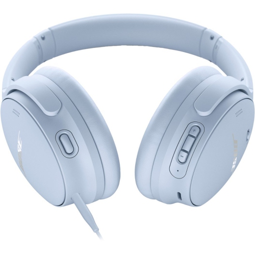 Boîte ouverte - Casque d'écoute sans fil à suppression du bruit QuietComfort de Bose - Bleu pierre de lune