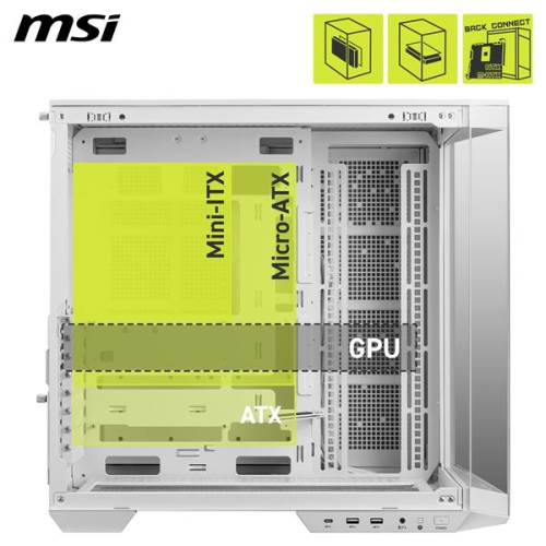 Boîtier moyen pour ordinateur de jeu MAG PANO 100 L PZ de MSI