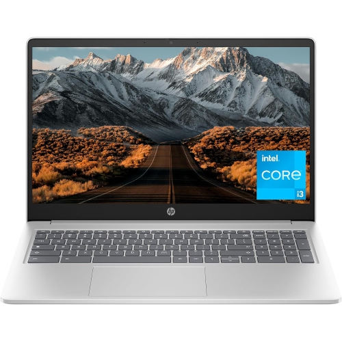 HP Chromebook plus 15,6&nbsp;po 144Hz Full HD 1920 x 1080 ordinateur portatif, Intel® Core™ i3-N305, carte graphique Intel® UHD, 8&nbsp;Go LPDDR5-480