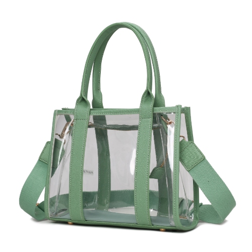 MKF COLLECTION  Tatiana Clear Women’S Tote Bag By Mia K