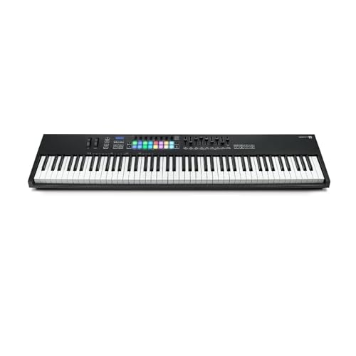 Novation Launchkey 88 [MK3] MIDI Keyboard Controller for Ableton Live, Black