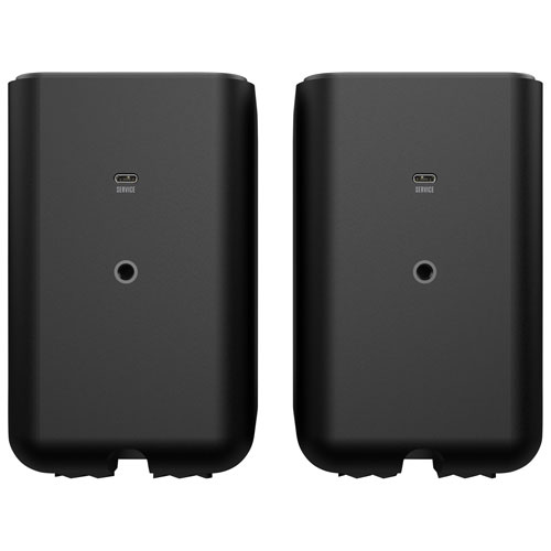 Klipsch Flexus Surround 100 50-Watt Bookshelf Speaker - Pair - Ebony Vinyl