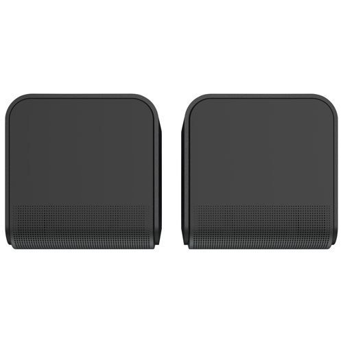 Klipsch Flexus Surround 100 50-Watt Bookshelf Speaker - Pair - Ebony Vinyl