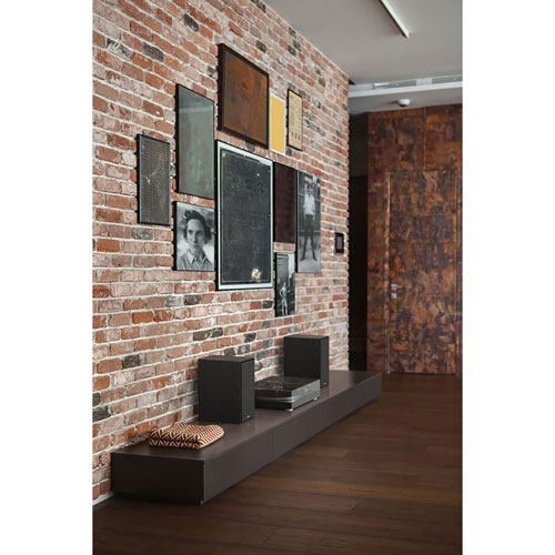 Haut-parleur d'étagère de 120 W R-50PM de Klipsch - Paire - Noir