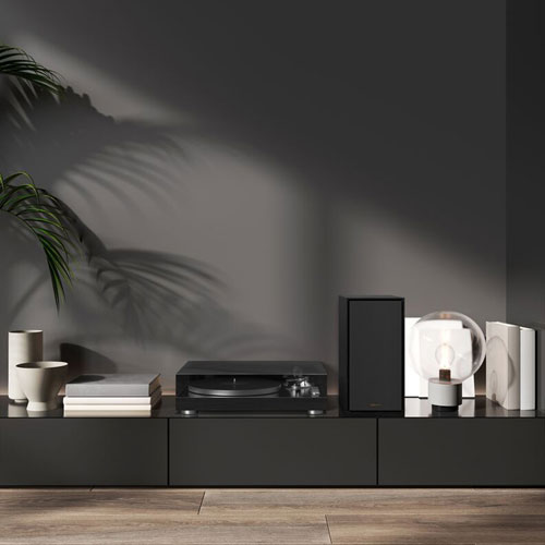 Haut-parleur d'étagère de 120 W R-50PM de Klipsch - Paire - Noir