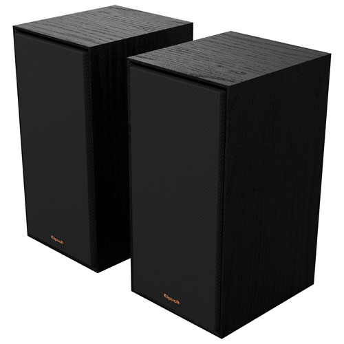 Haut-parleur d'étagère de 120 W R-50PM de Klipsch - Paire - Noir