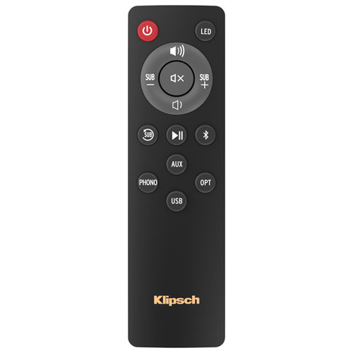 Haut-parleur d'étagère de 120 W R-50PM de Klipsch - Paire - Noir