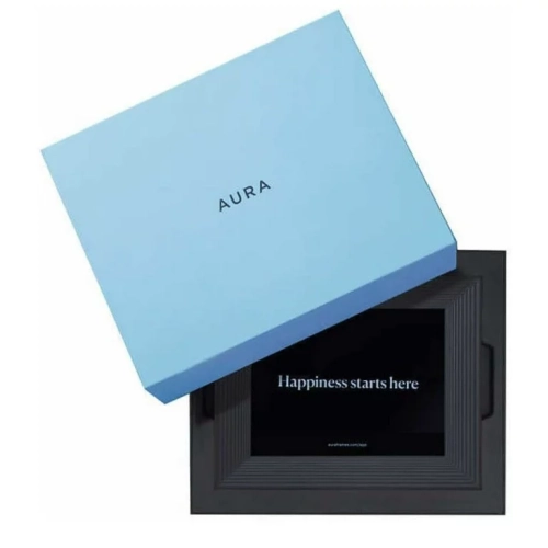 Image 1 of 2.. Open Box - Aura Harper 9.7" Wi-Fi Digital Photo Frame Railing