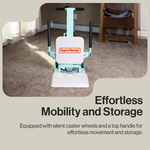 SuperHandy Electric Floor to Chair Lift for Seniors and People with Disabilities - up to 400 Lbs Weight Cap, Seating Transfer Assistance, Magnetic