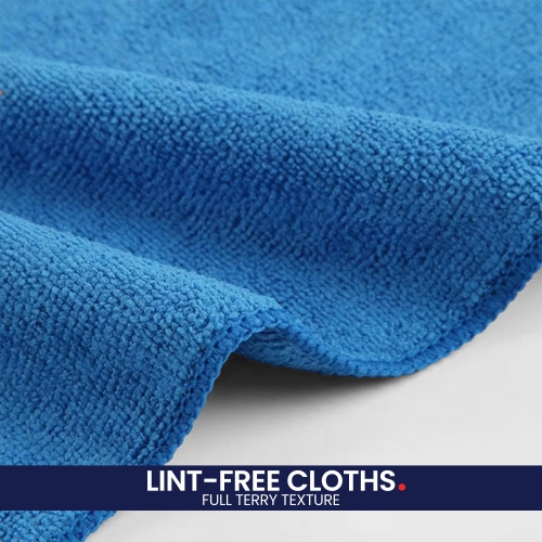 Canadian Linen Microfiber Cleaning Cloth, 6 Pack, 16"x16", Reusable Washable Highly Absorbent Soft Quick Dry Car Sponge Towel for Home Glass, Multi