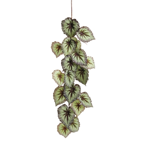 ALLSTATE  Begonia Leaf Hanging Spray - 43" - And Purple In Green