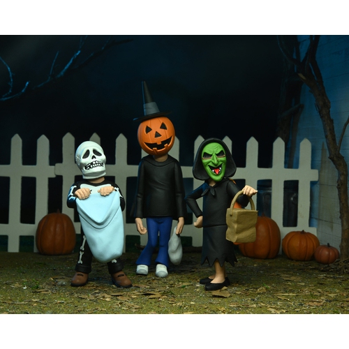 Toony Terrors Halloween 3 “Trick or Treaters” 3-pack 6-inch Scale Action Figures NECA 04485
