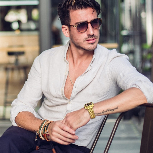 Uni-body Metal Band for Apple Watch 49mm - Gold