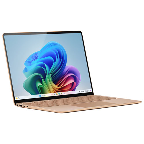 Microsoft Surface Laptop 13.8" Touchscreen Copilot+ PC Laptop - Dune (Qualcomm/16GB RAM/512GB SSD) - 2024 - Bilingual