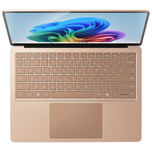 Microsoft Surface Laptop 13.8" Touchscreen Copilot+ PC Laptop - Dune (Qualcomm/16GB RAM/512GB SSD) - 2024 - Bilingual