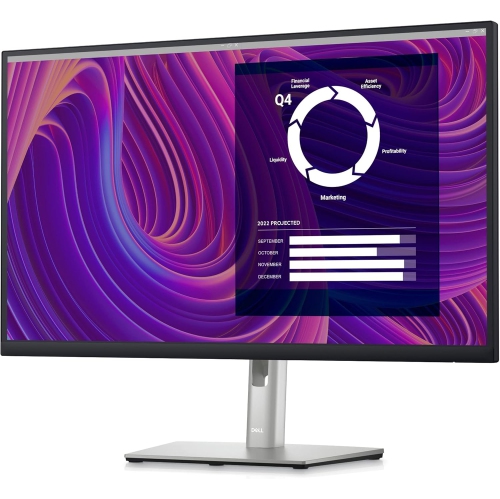 Open Box – Dell 27" QHD IPS, 350 nits, 99% sRGB, DisplayPort, HDMI, 4-Port USB Hub, Pivot & Height Adjustable Monitor