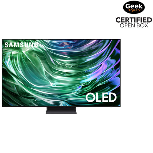 Boîte ouverte - Téléviseur intelligent Tizen HDR DELO UHD 4K de 55 po de Samsung - 2024 - Noir graphite