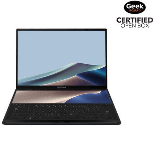 Boîte ouverte - Portable tactile DELO 14 po Zenbook Duo d'ASUS