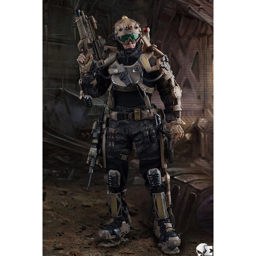Exo-Skeleton Armor Suit Test-01 1:6 scale action figure Soldier Story SS122